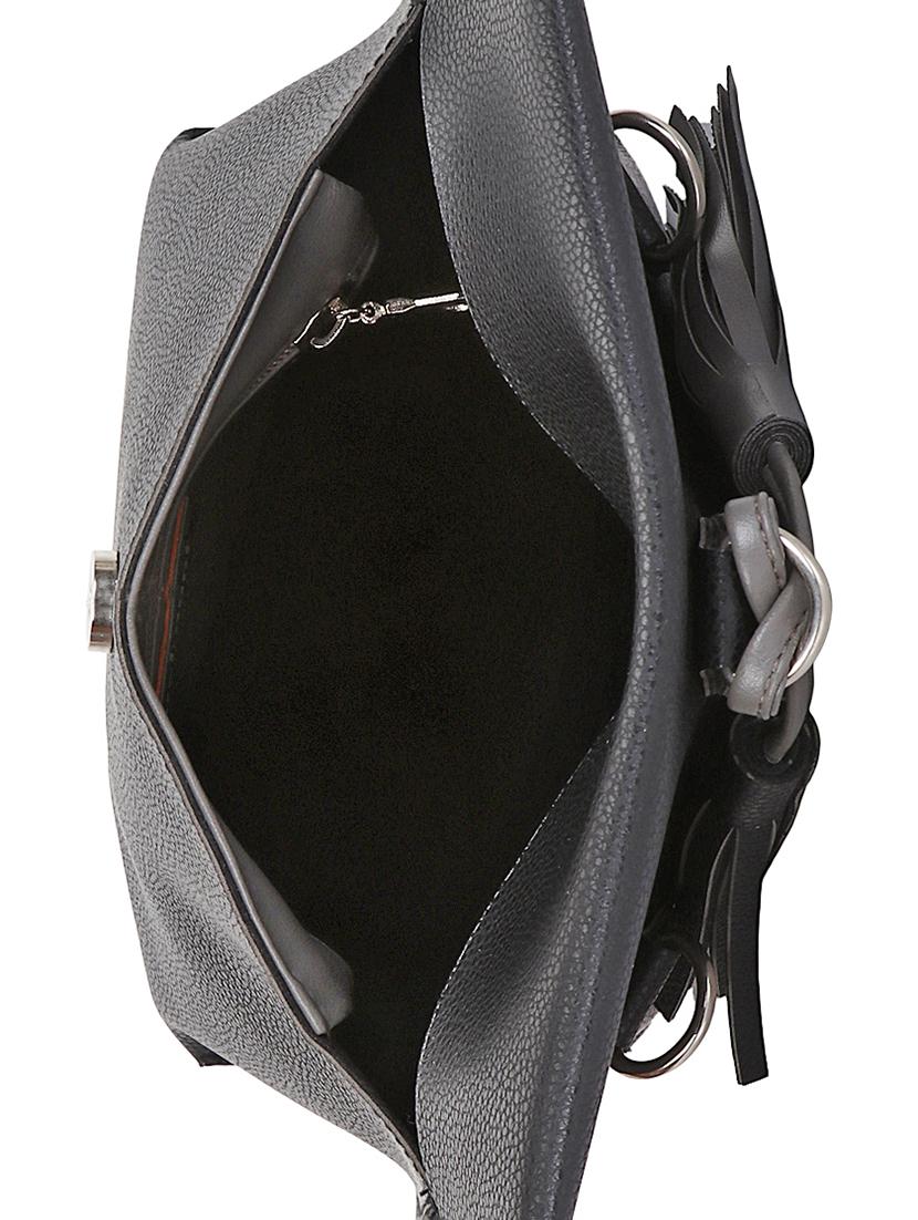 black leatherette (pu) regular sling bag - 15738578 - Zoom Image - 3