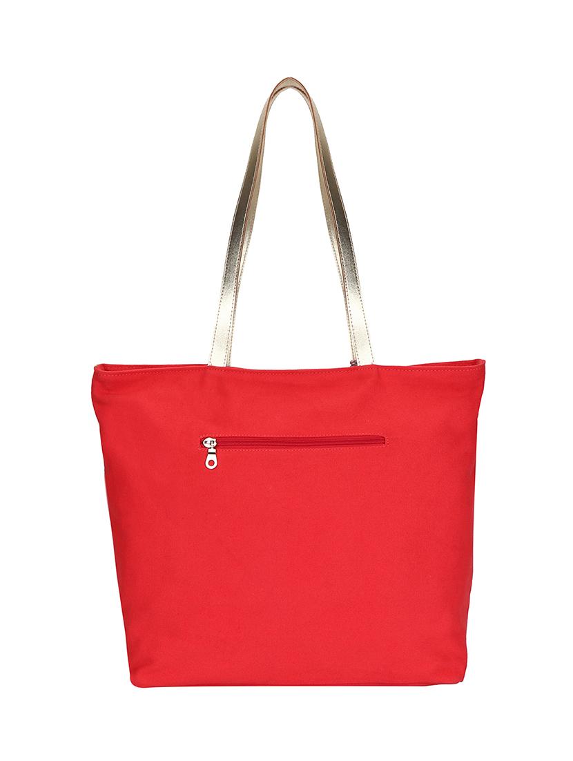 red cotton regular handbag - 15738594 - Zoom Image - 2