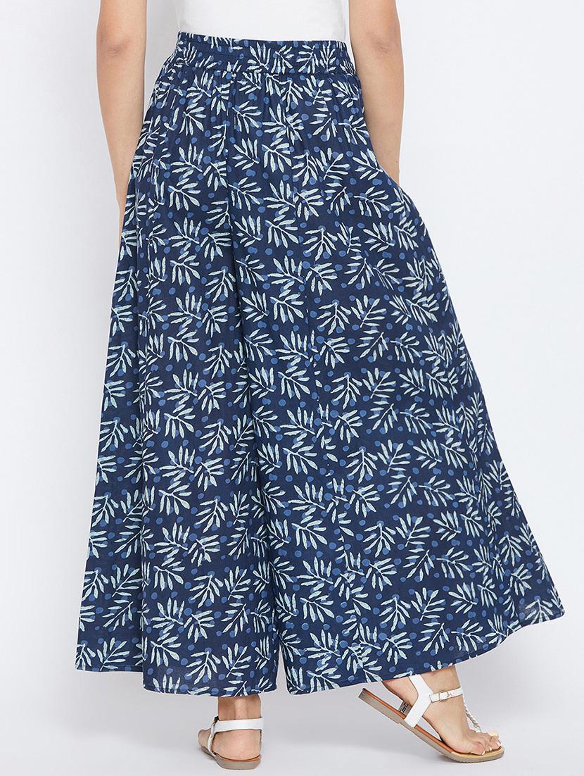 elasticated waist batik print palazzo - 15738715 - Zoom Image - 3