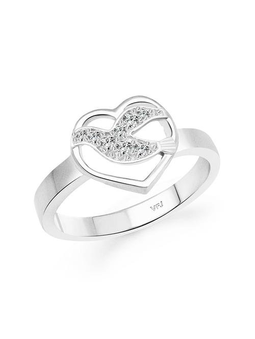 silver metal finger ring - 15738953 - Standard Image - 1