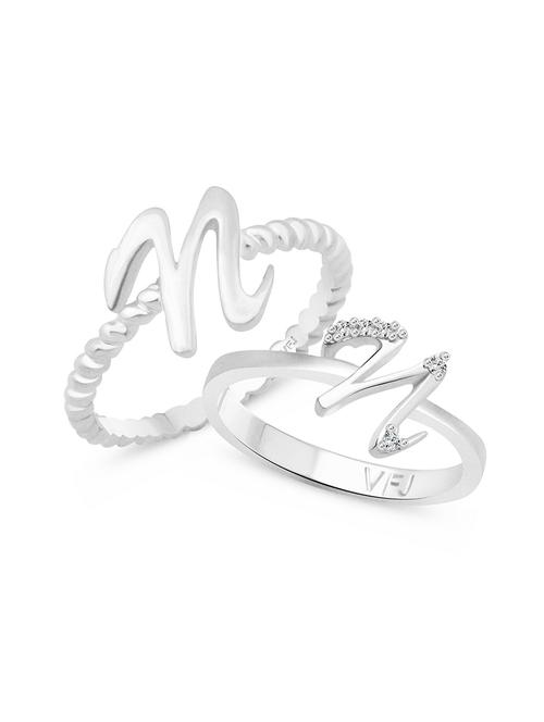 silver metal finger ring - 15738989 - Standard Image - 1
