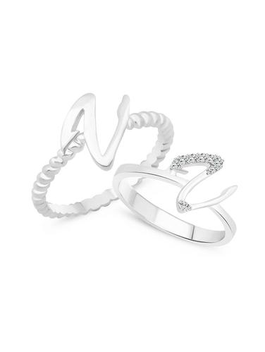 silver metal finger ring - 15738993 - Very Small Image - 1