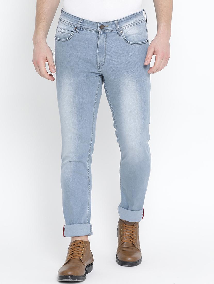 blue denim washed jeans - 15739148 - Zoom Image - 1