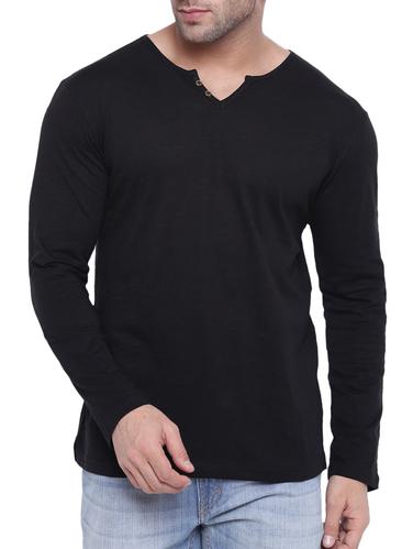 black cotton t-shirt - 15739160 - Very Small Image - 1