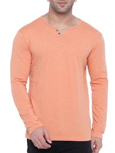 orange cotton t-shirt - 15739162 - Very Small Image - 1