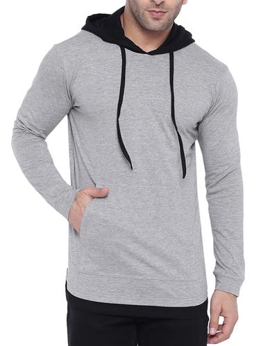 grey cotton t-shirt - 15739176 - Very Small Image - 1