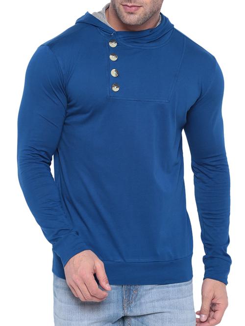 blue cotton t-shirt - 15739182 - Standard Image - 1