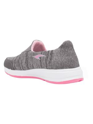 grey slip on sports shoes - 15739487 - Standard Image - 3