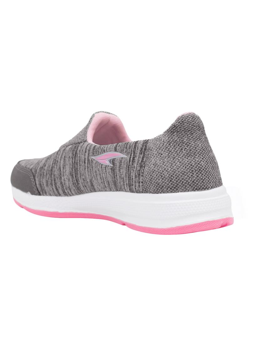 grey slip on sports shoes - 15739487 - Zoom Image - 3