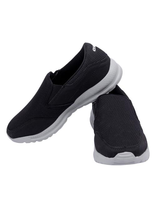 black Mesh slip on sport shoes - 15739510 - Standard Image - 1