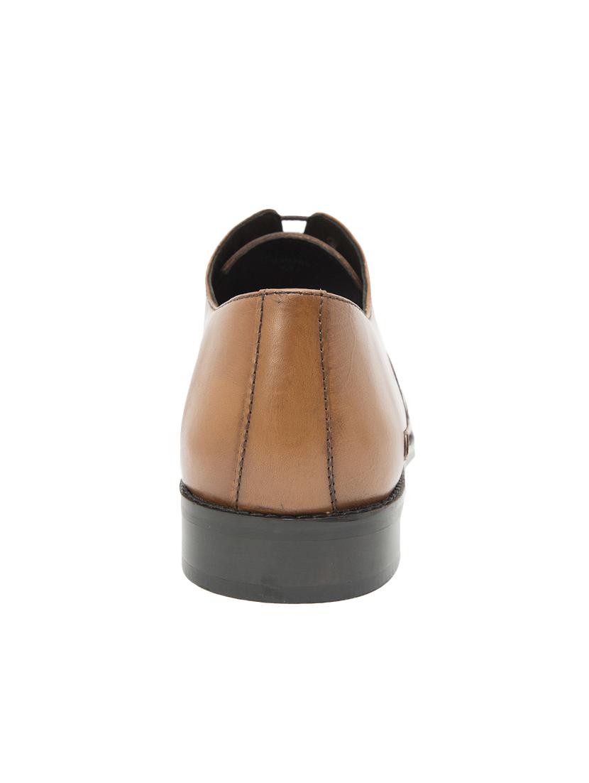 brown leather lace-up brouges - 15739858 - Zoom Image - 3