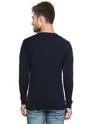 blue acrylic pullover - 15740827 - Standard Image - 2