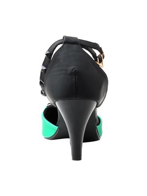 green ankle strap sandals - 15741187 - Standard Image - 3