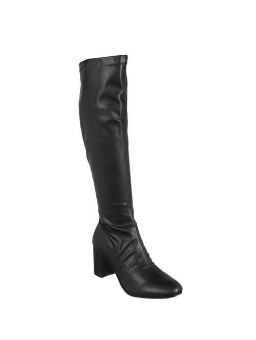 black knee length boots - 15741842 - Standard Image - 1