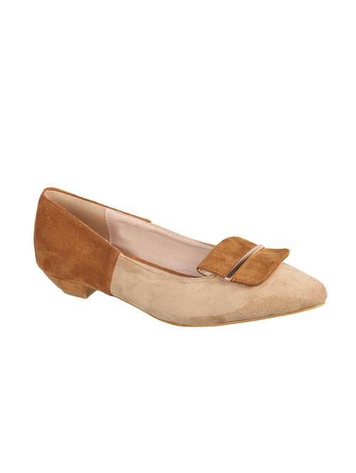 beige slip on pumps - 15741909 - Standard Image - 1