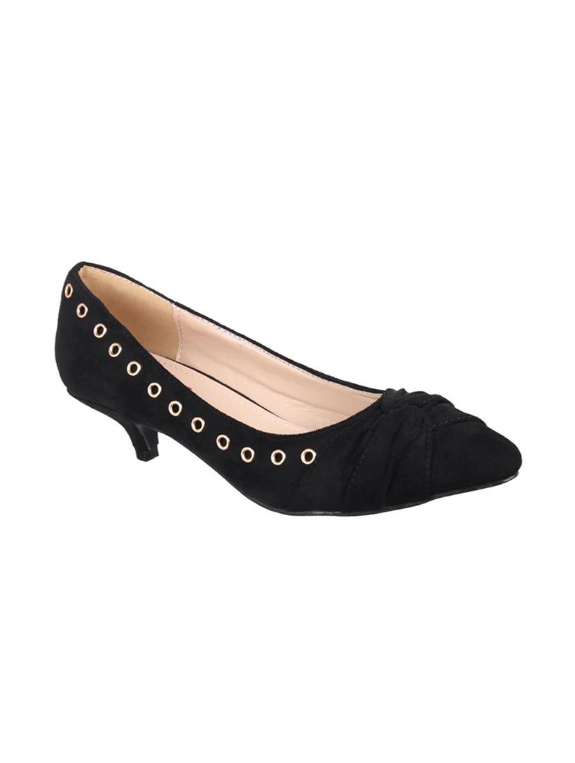 black slip on pumps - 15741910 - Zoom Image - 1