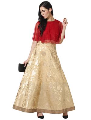 mesh cape faux pearl crop top - 15744295 - Standard Image - 4