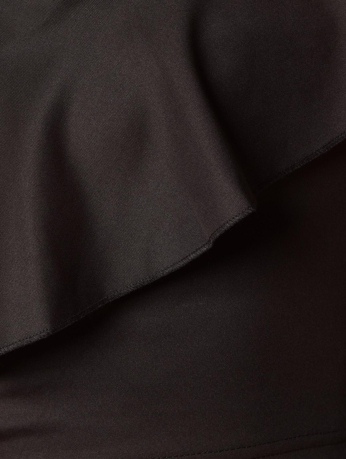 ruffle detail crop top - 15744484 - Zoom Image - 6