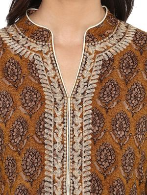 flared printed kurta - 15745863 - Standard Image - 4