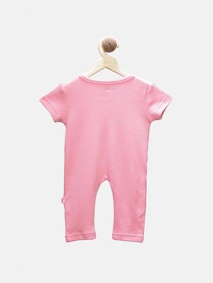 pink cotton romper - 15747026 - Standard Image - 3