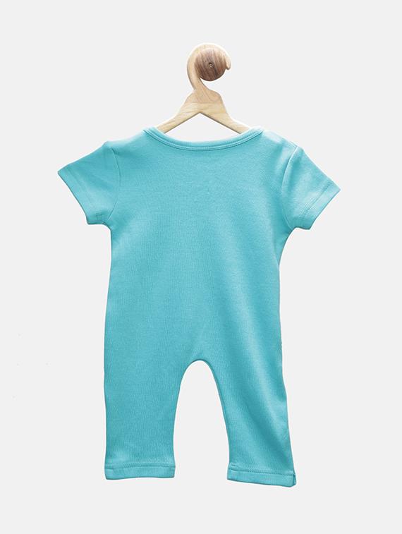 blue cotton romper - 15747028 - Zoom Image - 2
