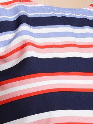 pom pom detail striped top - 15747117 - Standard Image - 5