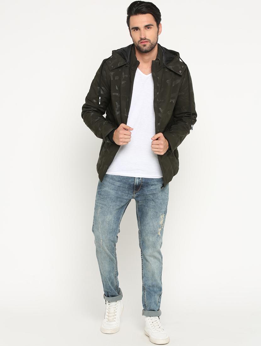 green polyester quilted jacket - 15747182 - Zoom Image - 4