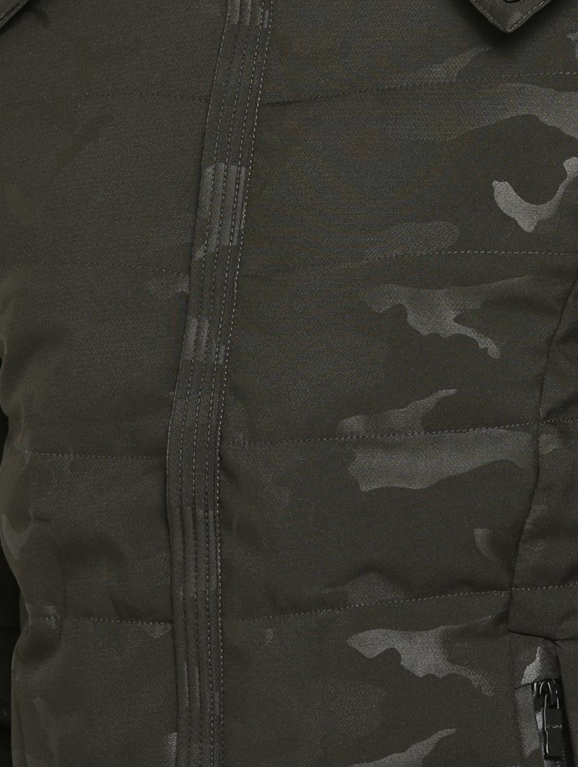 green polyester quilted jacket - 15747182 - Zoom Image - 5
