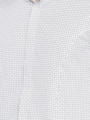 white cotton casual shirt - 15747214 - Standard Image - 5