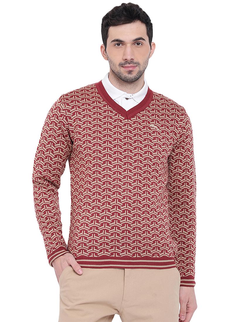 red acrylic pullover - 15747888 - Zoom Image - 1