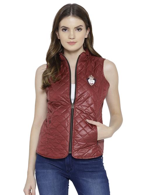 quilted & padded sleeveless jacket - 15748098 - Standard Image - 1