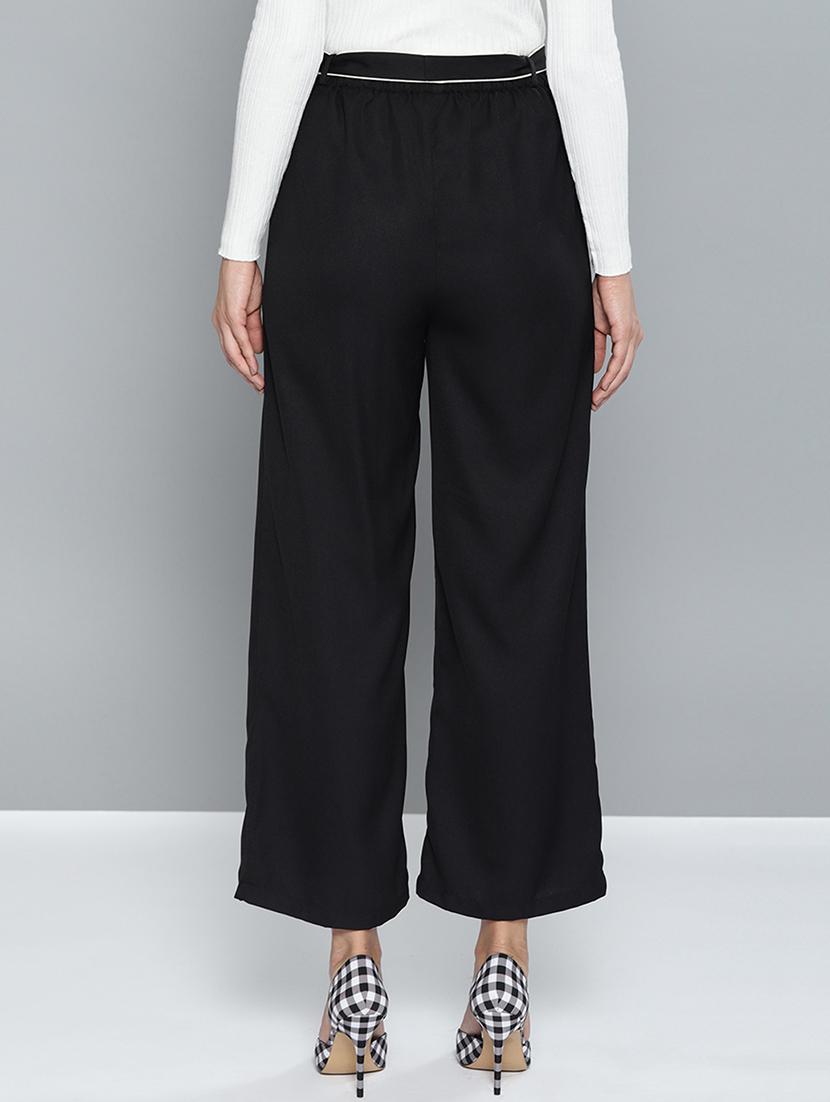 tie-up waist pleated wide leg trouser - 15748361 - Zoom Image - 3