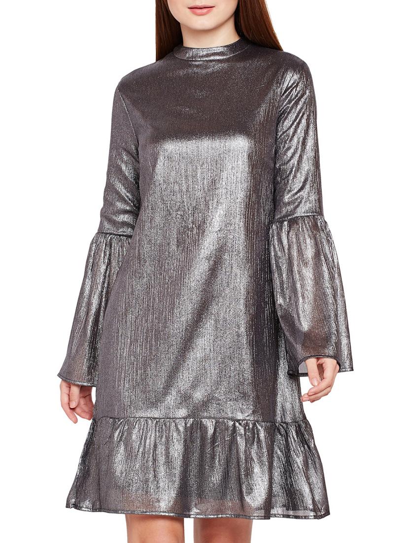 ruffled hem a-line dress - 15748738 - Zoom Image - 1