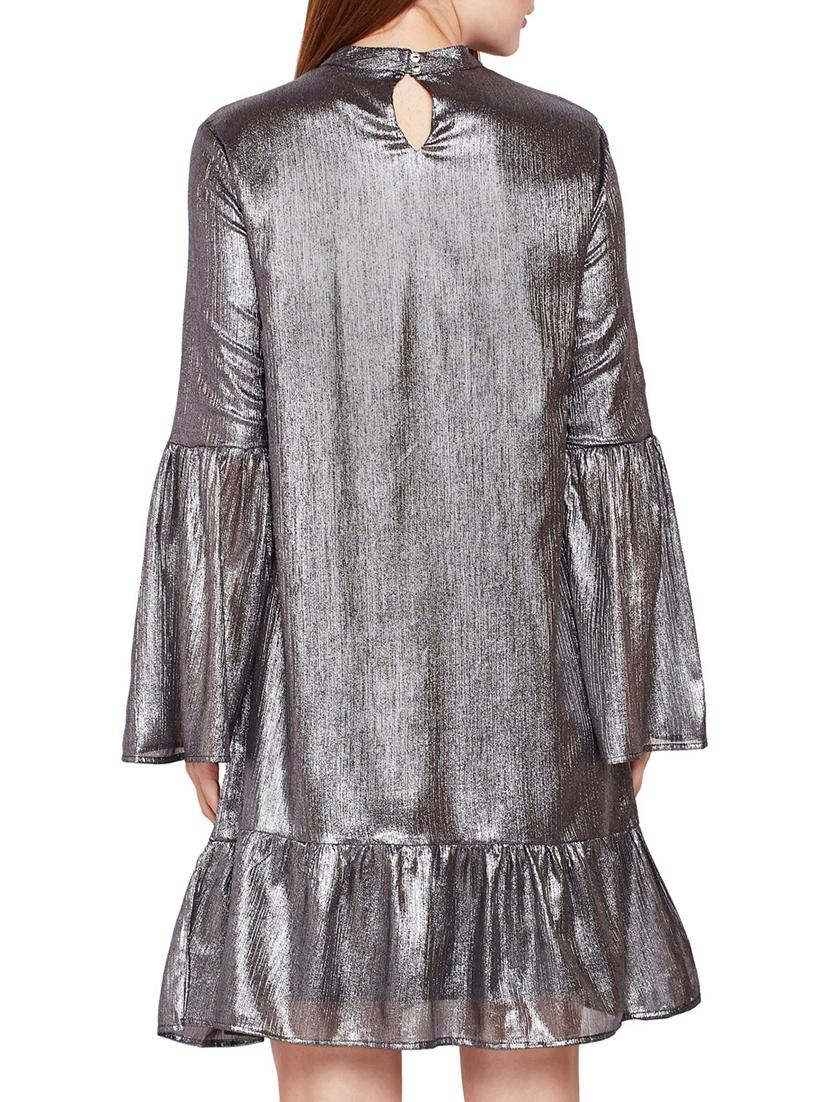 ruffled hem a-line dress - 15748738 - Zoom Image - 3