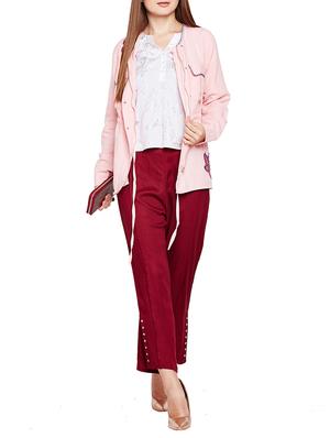 drawstring waist embroidered jacket - 15748757 - Standard Image - 4
