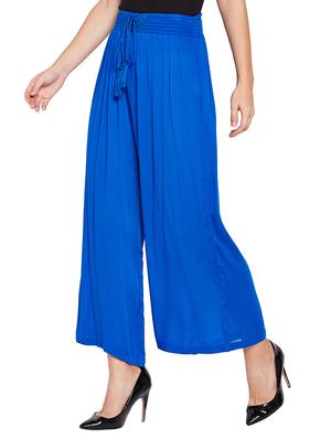 smocked waist palazzo - 15748832 - Standard Image - 2