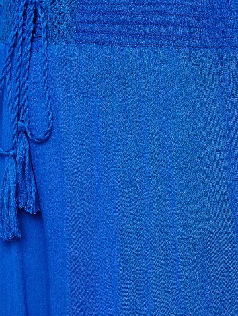 smocked waist palazzo - 15748832 - Zoom Image - 4