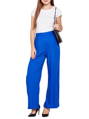 elasticated waist flared palazzo - 15748833 - Standard Image - 4
