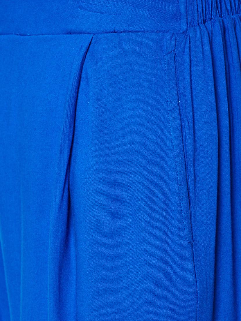 elasticated waist flared palazzo - 15748833 - Zoom Image - 5