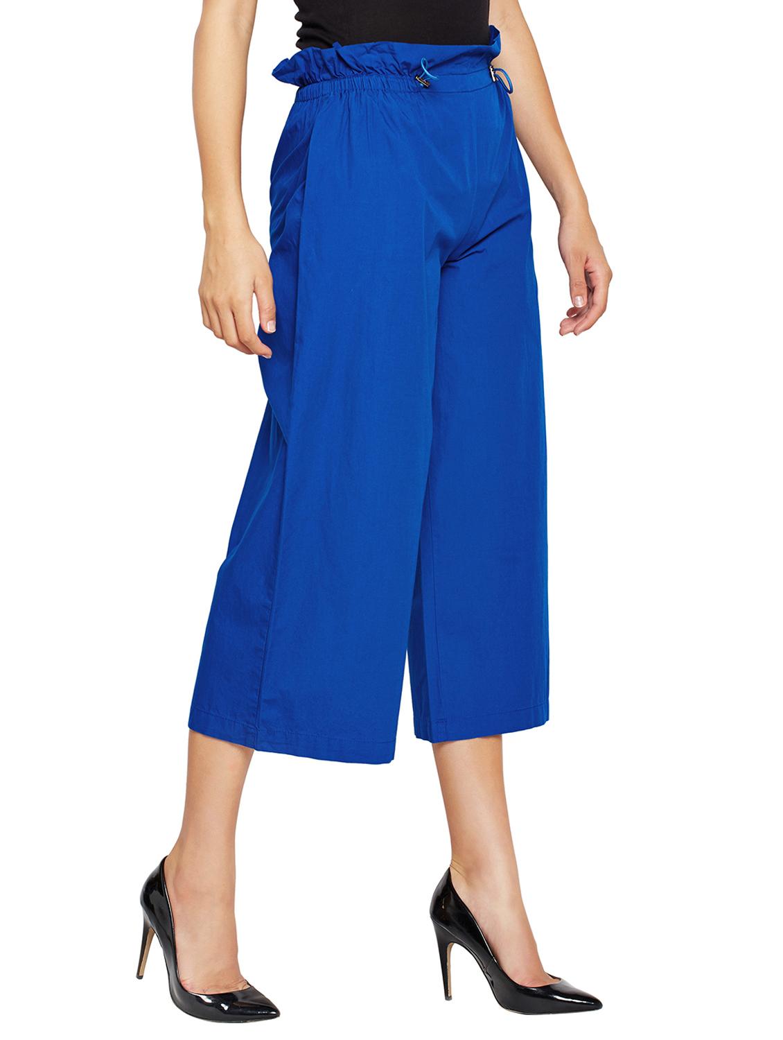 drawstring waist culottes - 15750605 - Zoom Image - 2