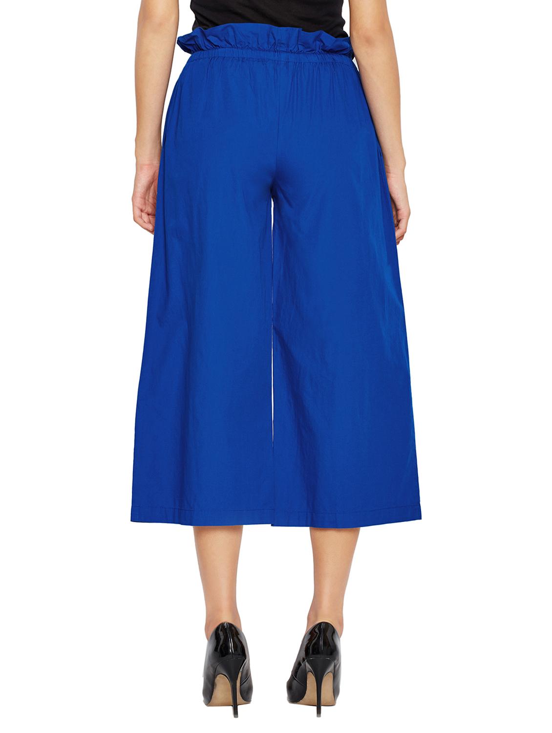 drawstring waist culottes - 15750605 - Zoom Image - 3