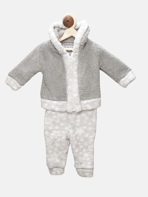 grey fleece full length set - 15751582 - Standard Image - 1