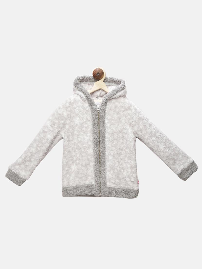 white fleece sweatshirt - 15751583 - Zoom Image - 1