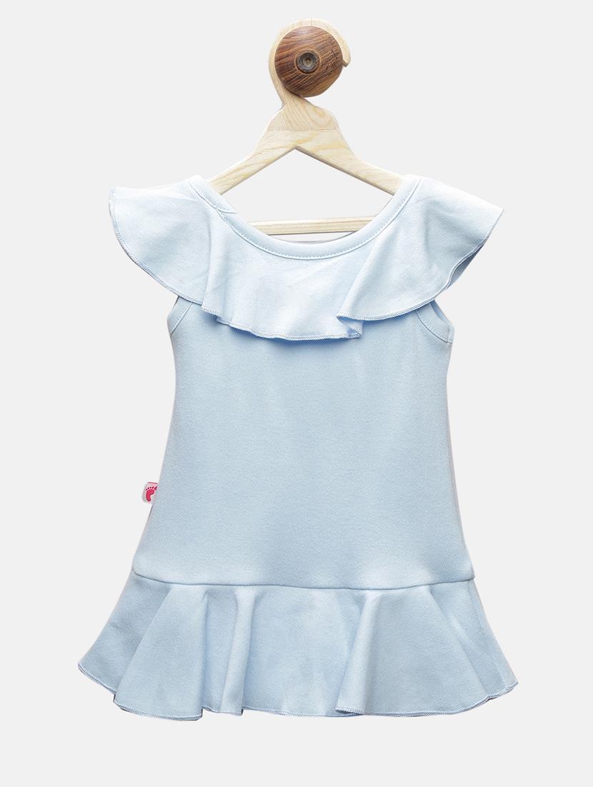 light blue cotton onesie - 15754335 - Zoom Image - 2