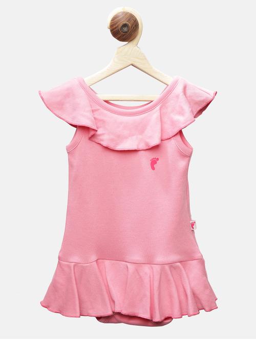 pink cotton onesie - 15754337 - Standard Image - 1