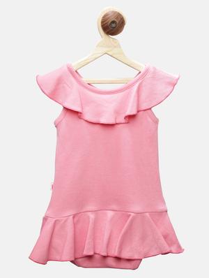 pink cotton onesie - 15754337 - Standard Image - 2