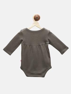 grey cotton onesie - 15754340 - Standard Image - 2
