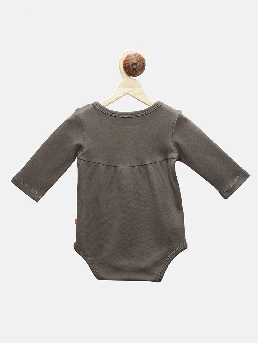 grey cotton onesie - 15754340 - Zoom Image - 2