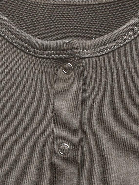 grey cotton onesie - 15754340 - Zoom Image - 3
