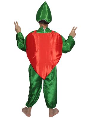 red polyester strawberry costume - 15755571 - Standard Image - 3